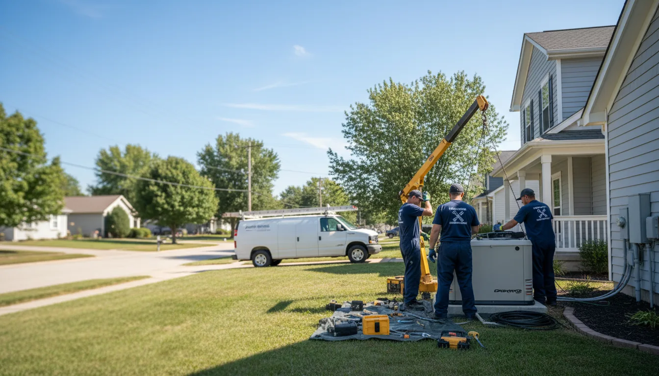 Generator Installation in Frankfort, IL near me